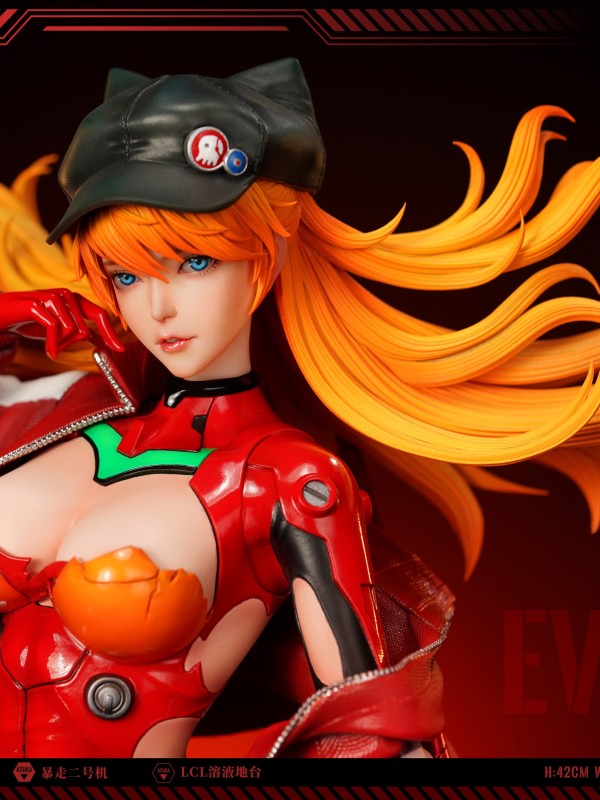CHIYAN STUDIO EVA Asuka Langley Soryu Hot Sexy 1/4 Statue